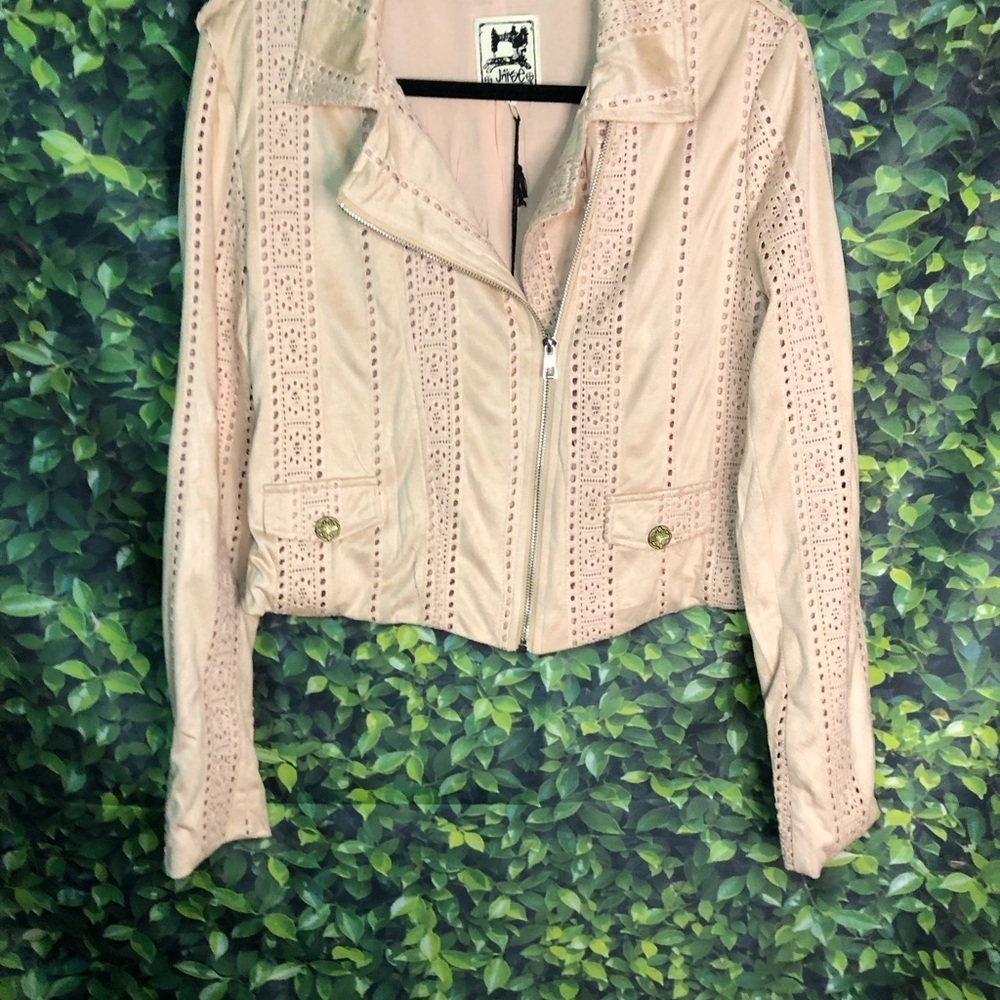 Jaase Anthropology Women's Blush Jacket NWT - Picture 5 of 16